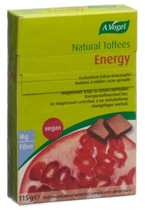 VOGEL Natural Toffees Energy Granatapfel     115 g