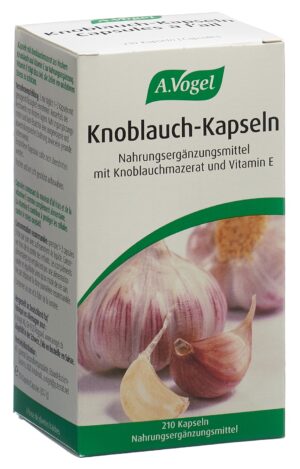 VOGEL Knoblauch Kapseln               Glas 210 Stk