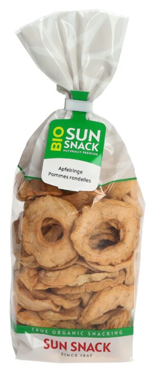 BIO SUN SNACK Apfelringe Bio             Btl 150 g