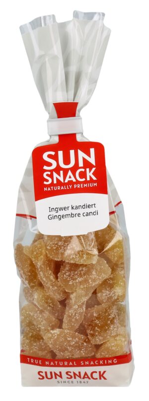SUN SNACK Ingwer kandiert                Btl 250 g