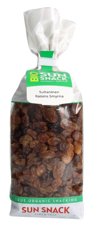 BIO SUN SNACK Sultaninen Bio             Btl 250 g