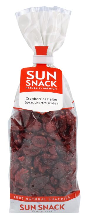 SUN SNACK Cranberries m Zucker           Btl 200 g