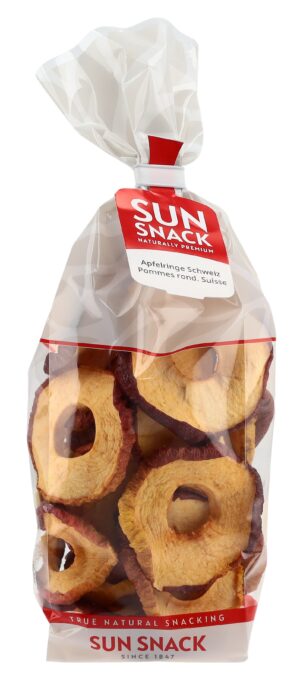 SUN SNACK Apfelringe Idared              Btl 100 g