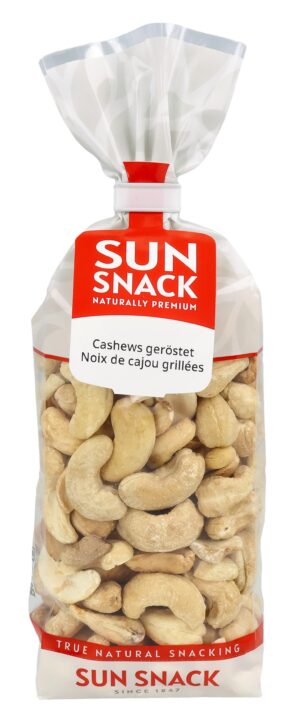 SUN SNACK Cashews geröstet               Btl 200 g