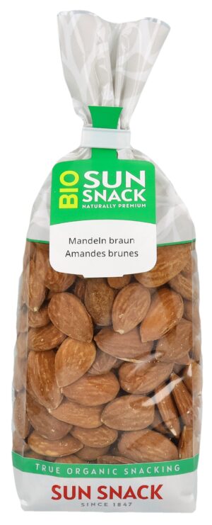 BIO SUN SNACK Mandeln braun Bio          Btl 250 g