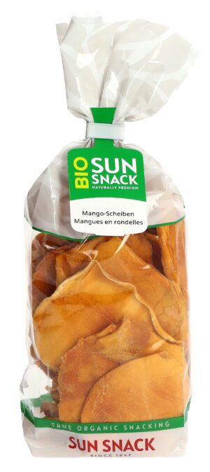 BIO SUN SNACK Mango Scheiben Bio         Btl 150 g