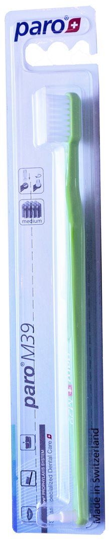 PARO Zahnbuerste M39 mit Interspace medium Blist