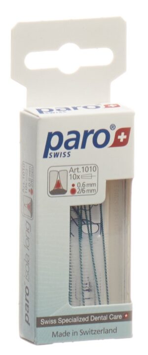 PARO Isola Long 2/6mm x-fein blau konisc    10 Stk