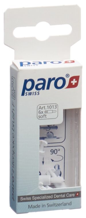 PARO Interspace Bürste F soft weiss refill   6 Stk