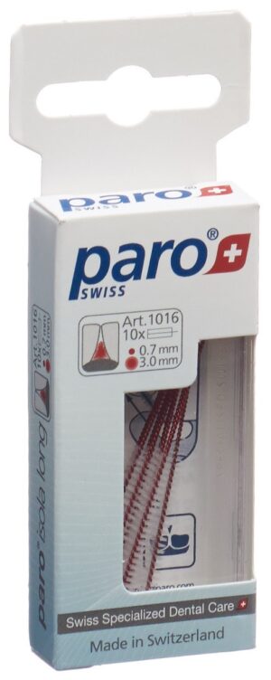 PARO Isola Long 3mm x-fein rot zyl          10 Stk