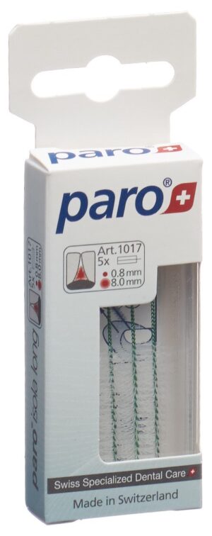 PARO Isola Long 8mm medium grün zyl          5 Stk