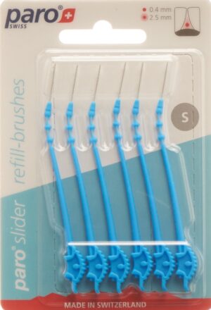 PARO slider refill-brushes S                 6 Stk