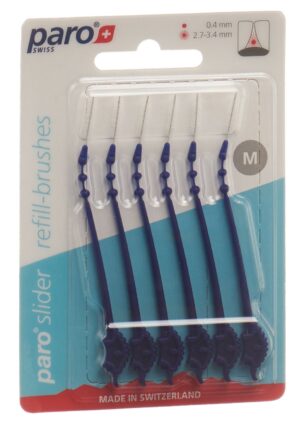 PARO slider refill-brushes M 6 Stk
