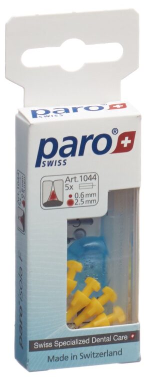 PARO Isola F 2.5mm xx-fein gelb zyl          5 Stk
