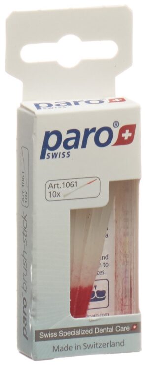 PARO Brush Sticks Kunst-Zahnstocher         10 Stk