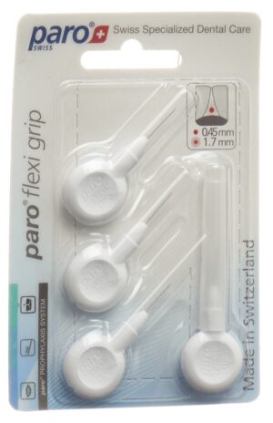 PARO Flexi Grip 1.7mm xxxx-fine weiss zy     4 Stk