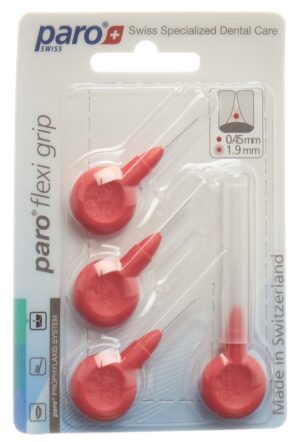 PARO Flexi Grip 1.9mm xxx-fine rot zylin     4 Stk