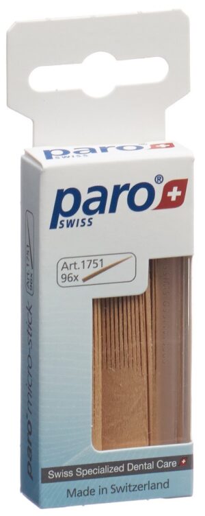 PARO Micro Sticks Zahnhölzer superfein      96 Stk