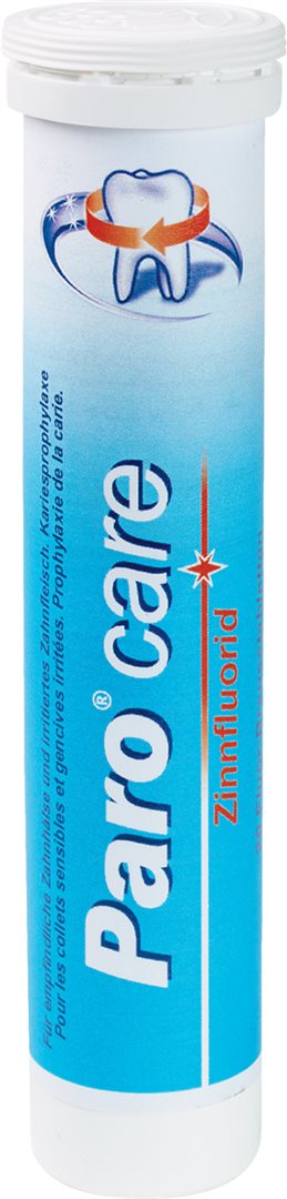 PARO CARE Zinnfluorid Brausetablette 20 Stk
