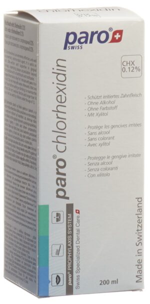 PARO Mundspülung Chlorhexidin 0.120 %    Fl 200 ml