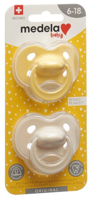 MEDELA Baby Nuggi Original 6-18 Pastel       2 Stk
