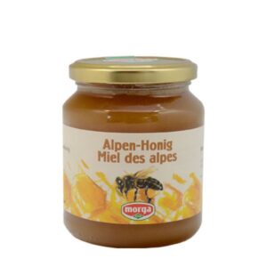 MORGA Alpen Honig Ausland Glas 500 g