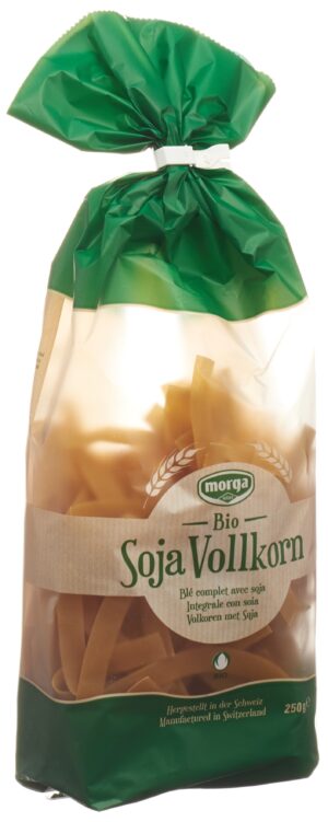 MORGA Nudeln Breit Soja Bio Knospe           250 g