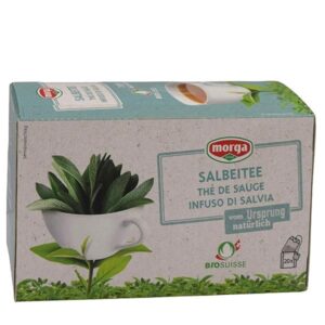 MORGA Salbeitee Bio Schweiz Knospe      Btl 20 Stk