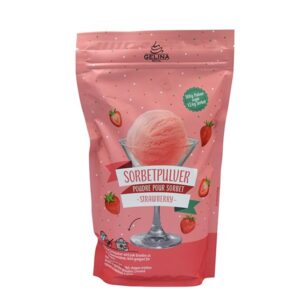 GELINA Royal Sorbetpulver Erdbeere           500 g