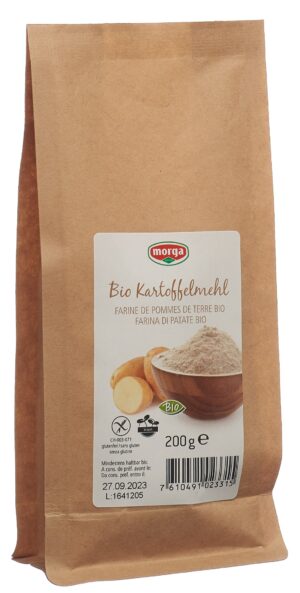 MORGA Kartoffelmehl Bio                      200 g
