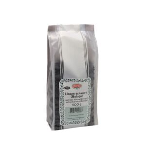 MORGA Linsen schwarz Beluga Bio          Btl 500 g