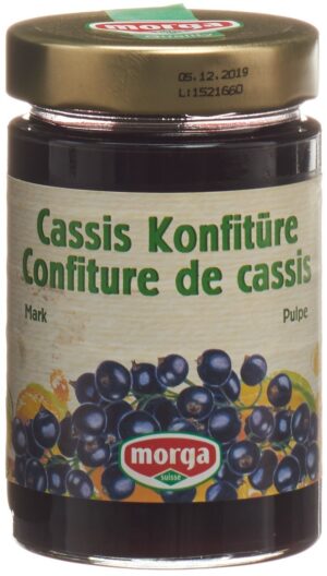 MORGA Konfituere Cassismark 350 g