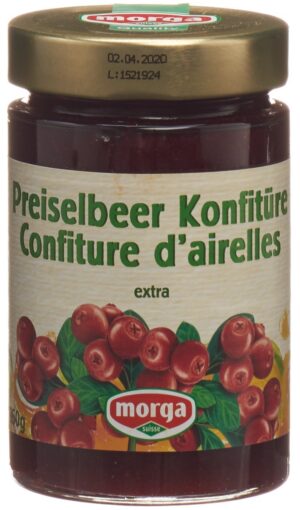 MORGA Konfitüre Preiselbeeren                350 g
