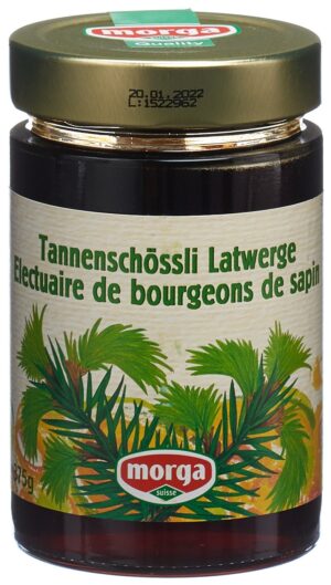 MORGA Konfitüre Tannenschössli Latwerge      375 g