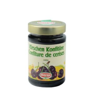 MORGA Konfituere Kirsche schwarz 350 g