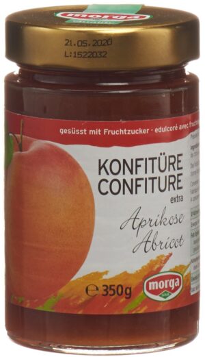 MORGA Konfitüre Aprikosen Fruchtz            350 g