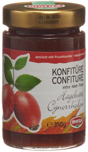 MORGA Konfitüre Hagebuttenmark Fruchtz       350 g