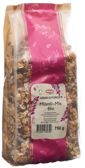 GRANOFORCE Müesli Mix o Zuck Bio Knospe      750 g