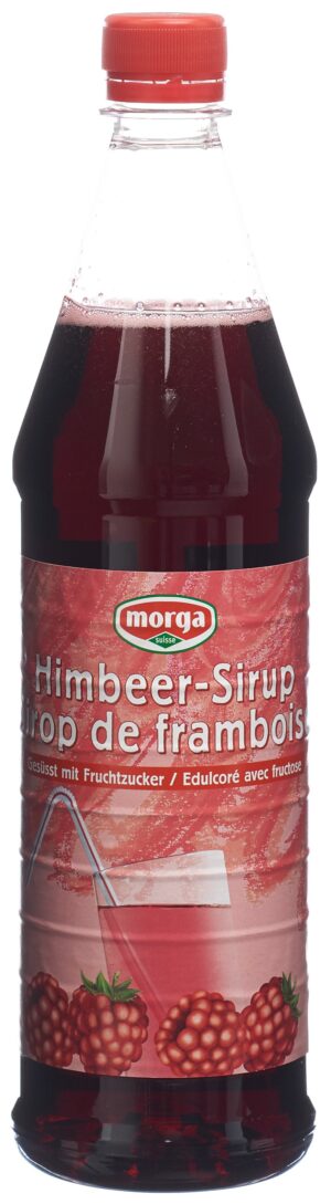 MORGA Himbeer Sirup m Fruchtzucke Petfl 7.500 dl