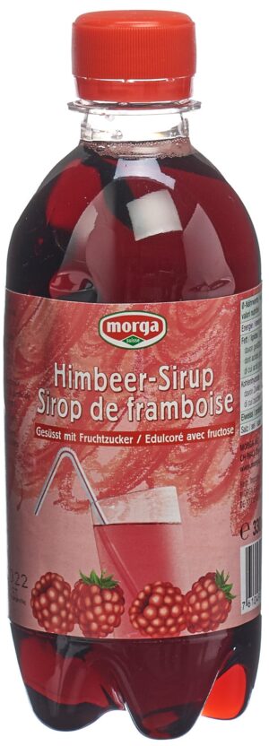 MORGA Himbeer Sirup m Fruchtzucke 3.300 dl