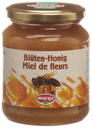 MORGA Blüten Honig Ausland              Glas 500 g