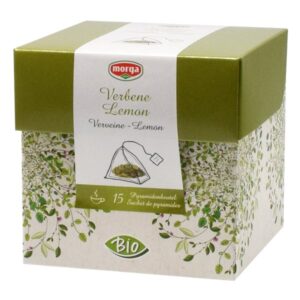 MORGA Verbene-Lemon Kraeutertee Pyramide Bio 15 Stk