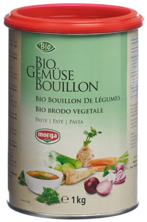 MORGA Gemüse Bouillon Paste Bio          Ds 1000 g