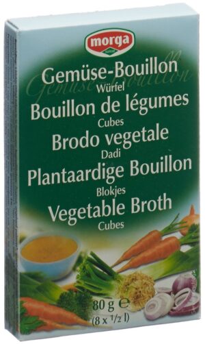 MORGA Gemüse Bouillon Würfel                 8 Stk
