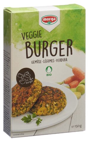 MORGA Gemüseburger Bio Knospe                150 g