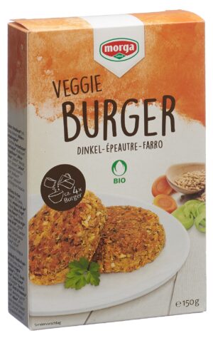 MORGA Dinkelburger Bio Knospe                150 g