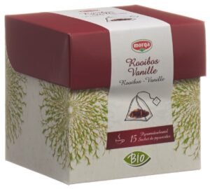 MORGA Rooibostee Vanille Pyramide Bio   Btl 15 Stk