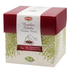 MORGA Rooibostee Schoko Pyramide Bio 15 Stk