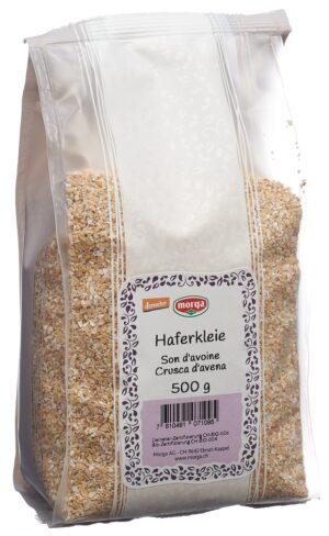 MORGA Haferkleie Demeter Btl 500 g