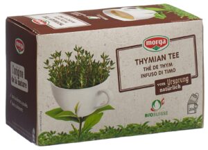 MORGA Thymian Tee m/H Bio Knospe        Btl 20 Stk